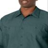 Red Kap Men's Wrinkle-Resistant Cotton Work Shirt, Spruce Green, Long 3X-Large view 4