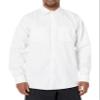 Red Kap Men's Wrinkle-Resistant Cotton Work Shirt, White, Long X-Large view 1
