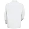 Red Kap Men's Wrinkle-Resistant Cotton Work Shirt, White, Long X-Large view 2