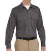 Red Kap Men's Deluxe Heavyweight Cotton Shirt, Charcoal, Large view 1
