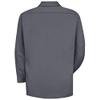 Red Kap Men's Deluxe Heavyweight Cotton Shirt, Charcoal, Large view 2