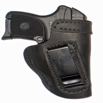 Taurus TCP 380 With Crimson Trace Laserguard Light Weight Black Right Hand Inside The Waistband Concealed Carry Gun Holster With Forward Cant