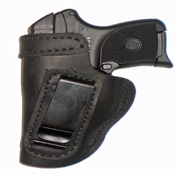 Kel Tec P3AT 380 With Crimson Trace Laserguard Light Weight Black Left Hand Inside The Waistband Concealed Carry Gun Holster With Forward Cant