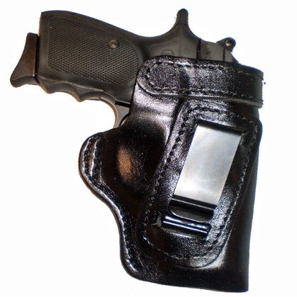 Colt Mustang 380 Heavy Duty Black Right Hand Inside The Waistband Concealed Carry Gun Holster With Reverse Cant