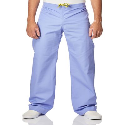 WonderWink Men's Petite Origins Papa Unisex Scrub Pant, Ceil Blue, XXX-Large