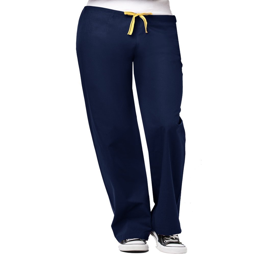WonderWink Men's Petite Origins Papa Unisex Scrub Pant, Navy, XX-Large