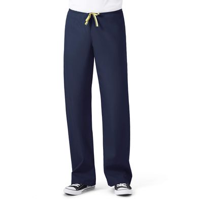 WonderWink Men's Petite Origins Papa Unisex Scrub Pant, Navy, Medium