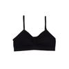 Maidenform Girl Big Girls' Slim Seamfree Ruched Crop, Black, Medium view 1