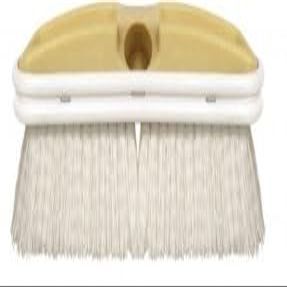 SM Arnold Stiff Bristle Deck Brush 10", 95-674