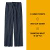Carhartt Scrubs C54108 Men's Classic Fit Ripstop Boot Cut 8-Pocket Cargo Pant 2X Tall Navy view 3