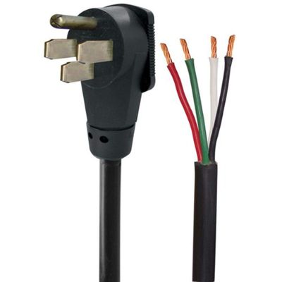 Voltec Industries Voltec 16-00563 50 Amp Right Angle RV Power Supply Cord - 30'
