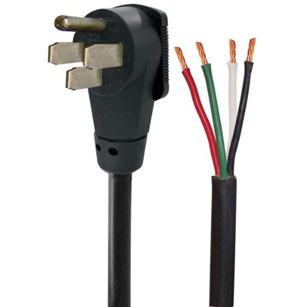 Voltec Industries Voltec 16-00563 50 Amp Right Angle RV Power Supply Cord - 30'