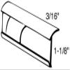 Universal Molding RV1906AW Polar White 16' Side Insert view 1