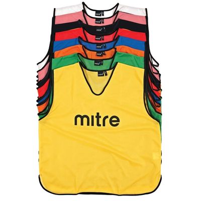 Mitre Unisex Sports Soccer Pinnies Rugby Bib Vest Jersey