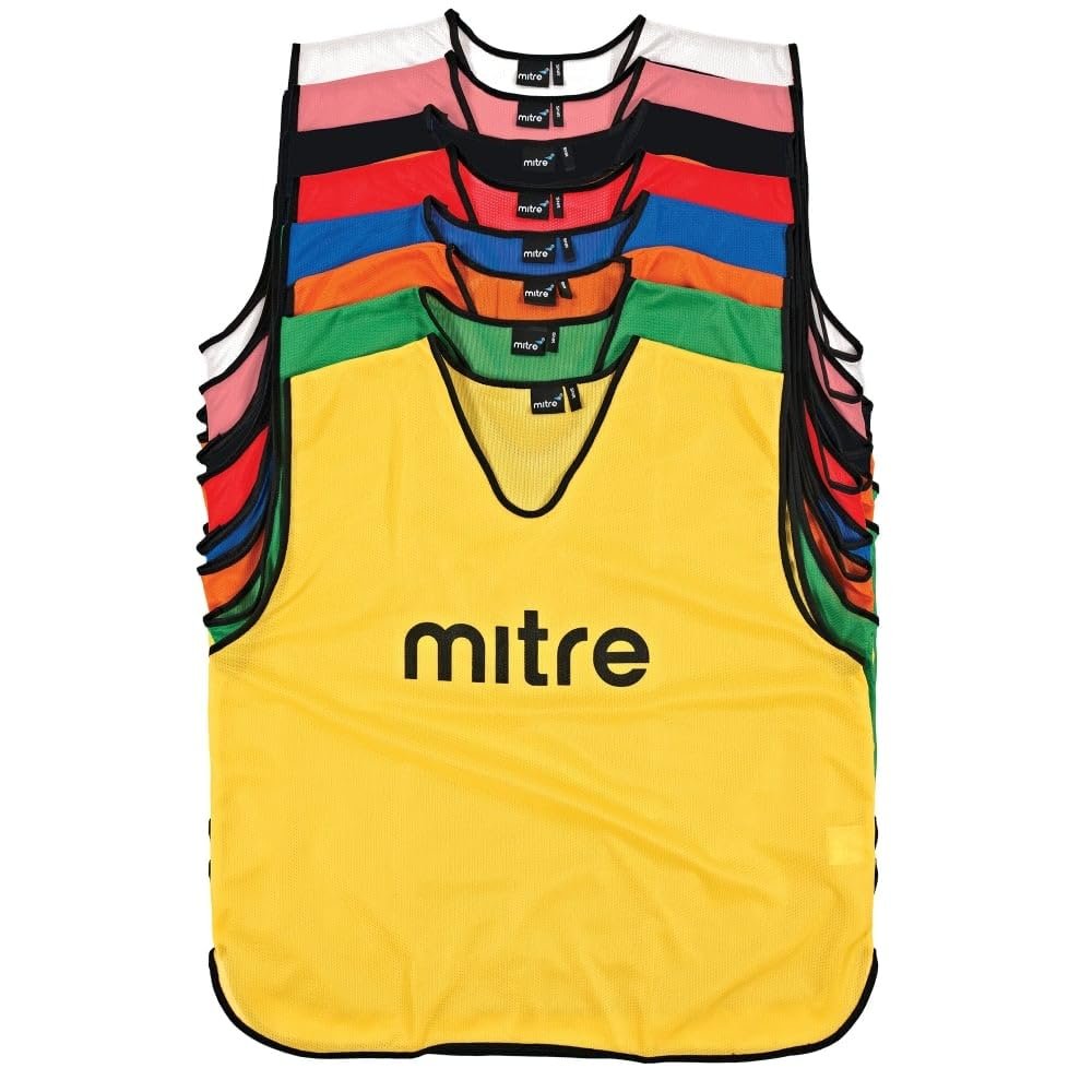 Mitre Unisex Sports Soccer Pinnies Rugby Bib Vest Jersey