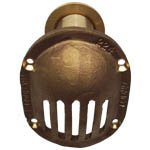 GROCO STH-1000-W - Groco 1" Scoop Thru Hull With Nut STH-1000-W