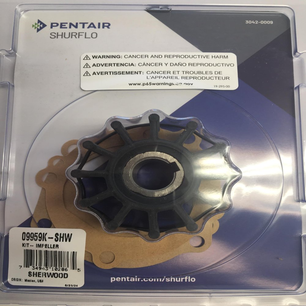 Sherwood 12 Blade Sherwood Impeller Kit 09959K-SHW