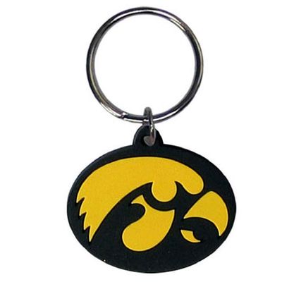NCAA Siskiyou Sports Fan Shop Iowa Hawkeyes Flex Key Chain One Size Team Color