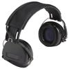 MSA 10061285 Supreme Pro Electronic Earmuff with Leather Headband, Black Earcups, Foam Sealing Rings, NRR: 18 dBA, Designed for Both Left and Right-Handed Shooters view 1