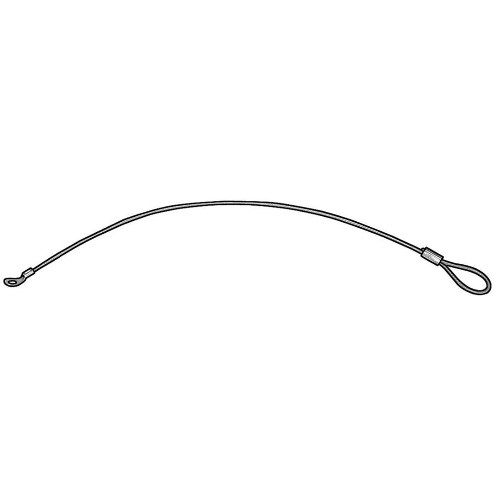 Lanyard, Term/Loop, 3/64x6 L, PK10
