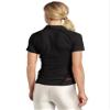 Salomon Women's Moto Polo Tee, Black, X-Small view 2