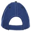 Mustang Running Horse Tri-Bar Blue and White Hat view 4