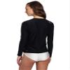 O'Neill Wetsuits Women's Tech 24/7 Long Sleeve V-Neck, Black, X-Large view 2