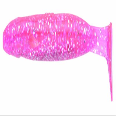 Ecogear Power Shad 4" Lure #326 UV Pink Silver