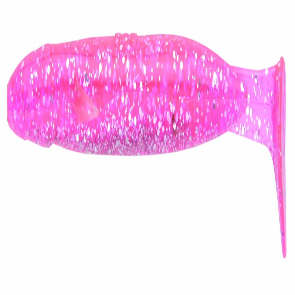 Ecogear Power Shad 4" Lure #326 UV Pink Silver