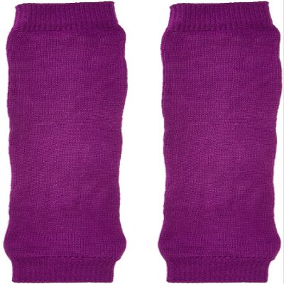Forum Novelties Women's Neon Leg Warmers, Purple, One Size