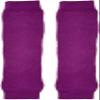 Forum Novelties Women's Neon Leg Warmers, Purple, One Size view 1