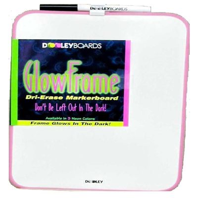 Dooley Vinyl Glow Framed Marker Board, 8.5 x 17 Inches (811MBVGD)