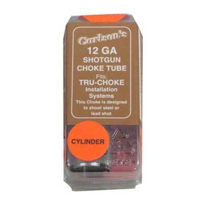 Carlson's Choke Tubes 12 Gauge for Tru-Choke [ Cylinder | 0.730 Diameter ] Stainless Steel | Sporting Clays Choke Tube | Made in USA