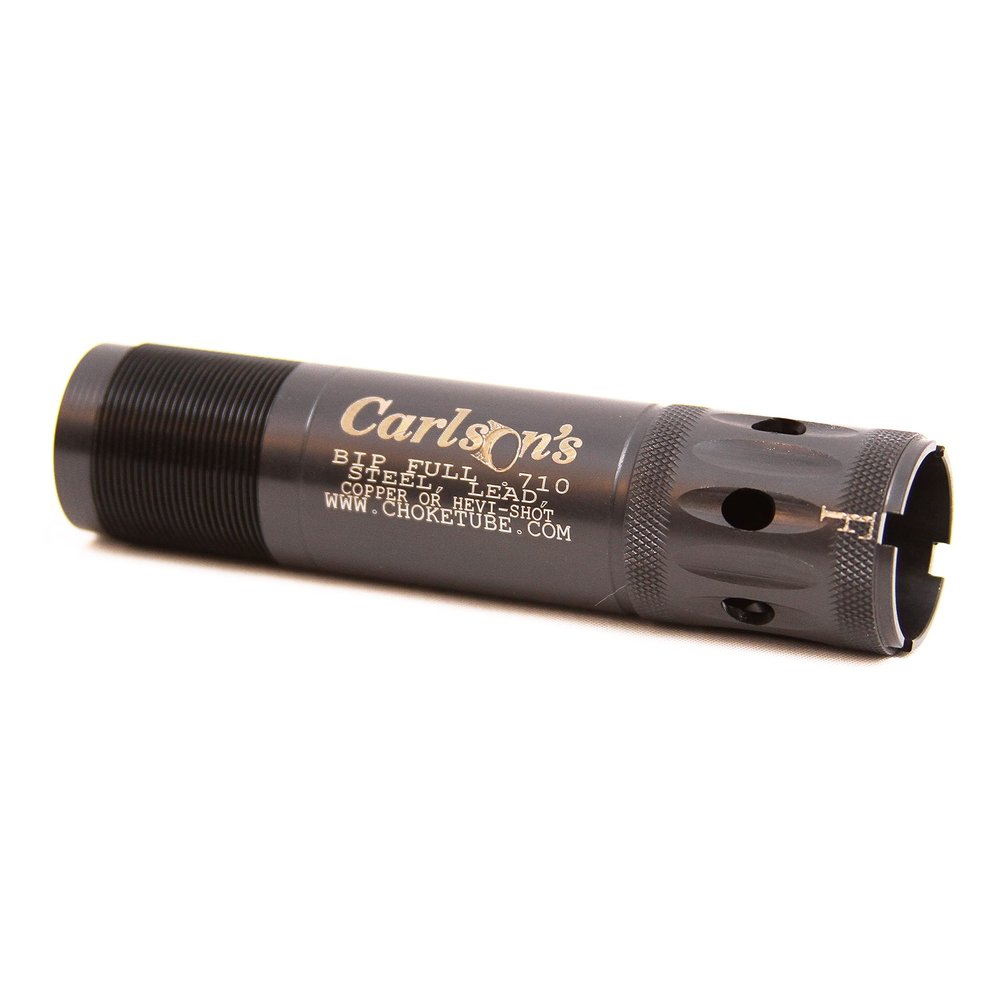 Carlson's Choke Tubes 12 Gauge for Browning Invector Plus [ Full | 0.710 Diameter ] Stainless Steel | Ported Sporting Clays Choke Tube | Made in USA