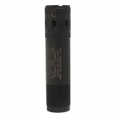 Carlsons Choke Tubes 12 Gauge for Browning Invector Plus [ Cylinder | 0.740 Diameter ] Stainless Steel | Ported Sporting Clays Choke Tube | Made in USA