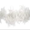 Trimits Marabou Feather Boa Fancy Dress for Parties, Festivals, Pride, Hen Do, Stag Do, Halloween, Christmas, 1.8m x 12cm, White view 1