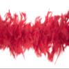 Trimits Marabou Feather Boa Fancy Dress for Parties, Festivals, Pride, Hen Do, Stag Do, Halloween, Christmas, 1.8m x 12cm, Red view 1