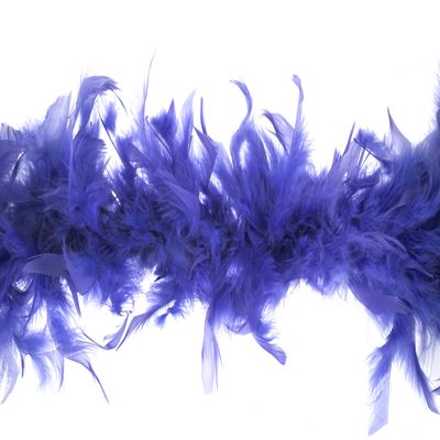 Trimits Marabou Feather Boa Fancy Dress for Parties, Festivals, Pride, Hen Do, Stag Do, Halloween, Christmas, 1.8m x 12cm, Purple