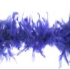 Trimits Marabou Feather Boa Fancy Dress for Parties, Festivals, Pride, Hen Do, Stag Do, Halloween, Christmas, 1.8m x 12cm, Purple view 1