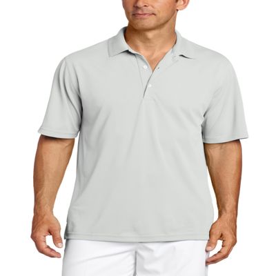 Greg Norman Collection Men's Perf Polo (Dolphin, Large)