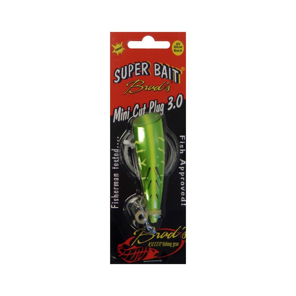 Brad's Killer Fishing Gear Super Bait Cut Plug and Mini Cut Plug - 3-Inch, Single Pack, Mountain Doo (MCP-14)