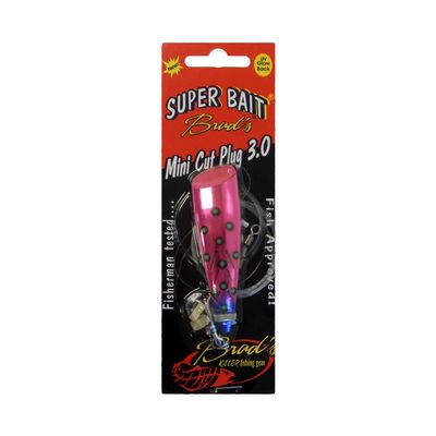 Brad's Super Bait Cut Plug and Mini Cut Plug - 3-Inch, Single Pack, Lady Bug