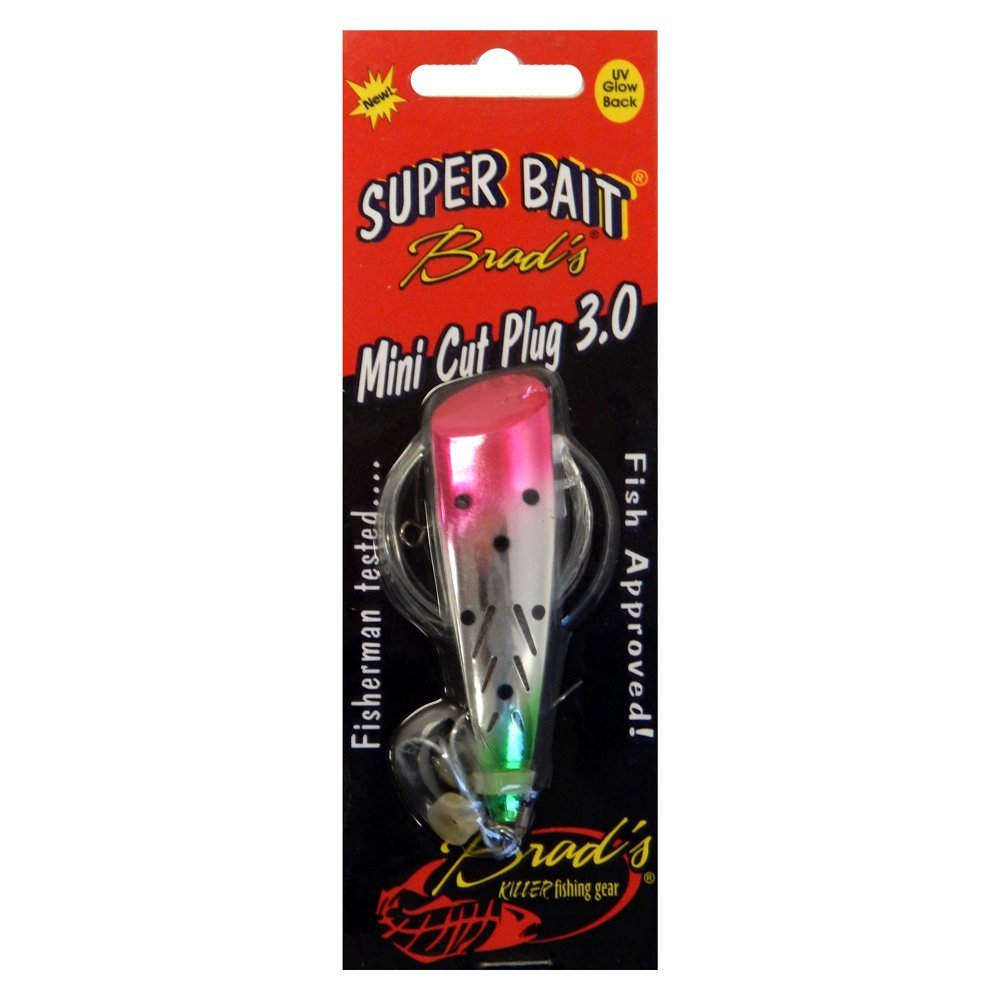 Brad's Super Bait Cut Plug and Mini Cut Plug - 3-Inch, Single Pack, Hot Melon