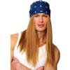 One Size Rocker Wig with Bandana view 1