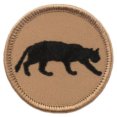 Black Panther Patrol Patch - 2" Round