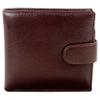 Mala Leather - Portefeuille pour hommes en cuir marron de qualit bote cadeau section monnaie view 1