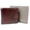 Mala Leather - Portefeuille pour hommes en cuir marron de qualit bote cadeau section monnaie view 2