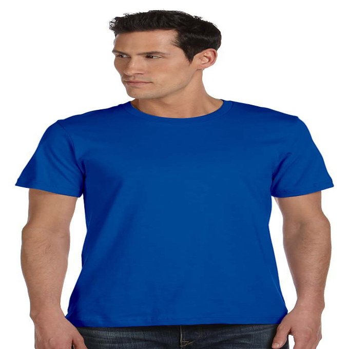 Bella + Canvas Unisex Made in the USA Jersey Short-Sleeve T-Shirt 3XL TRUE ROYAL
