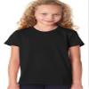 Bella + Canvas Youth Jersey Short-Sleeve T-Shirt S BLACK view 1