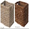 Basil Dorset Luxury Rattan Front Basket - Nature Grey, Medium view 2